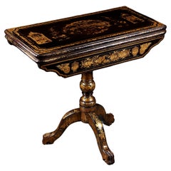 Fine Anglo Chinese Card Table