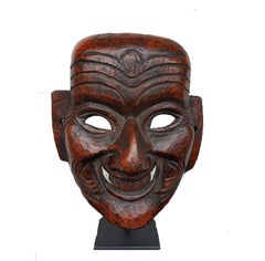Fine Antique Himalayan Buddhist Monpa Mask