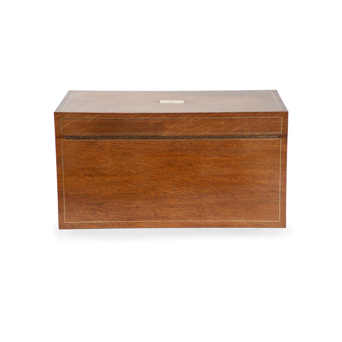 20th Century A Fine Art Deco Period Brass-Mounted Ship’s Humidor from the M. Y. Princess For Sale
