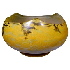 A Fine Art Deco Period Period Daum Glass Centre Bowl, France Circa 1920