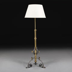 A Fine Arts and Crafts Standard Lamp