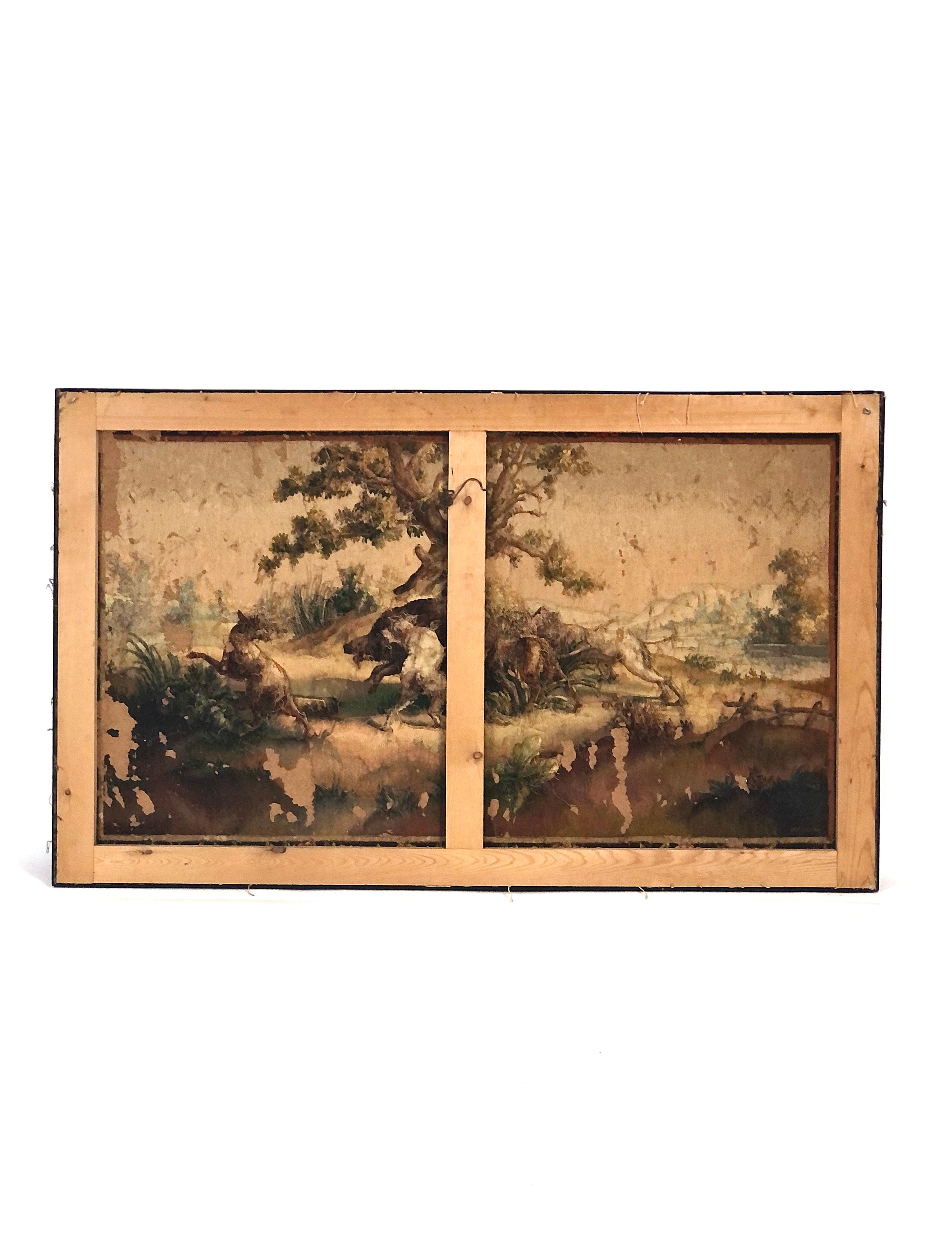 French Aubusson Pastoral Tapestry, Late 19th Century For Sale 3