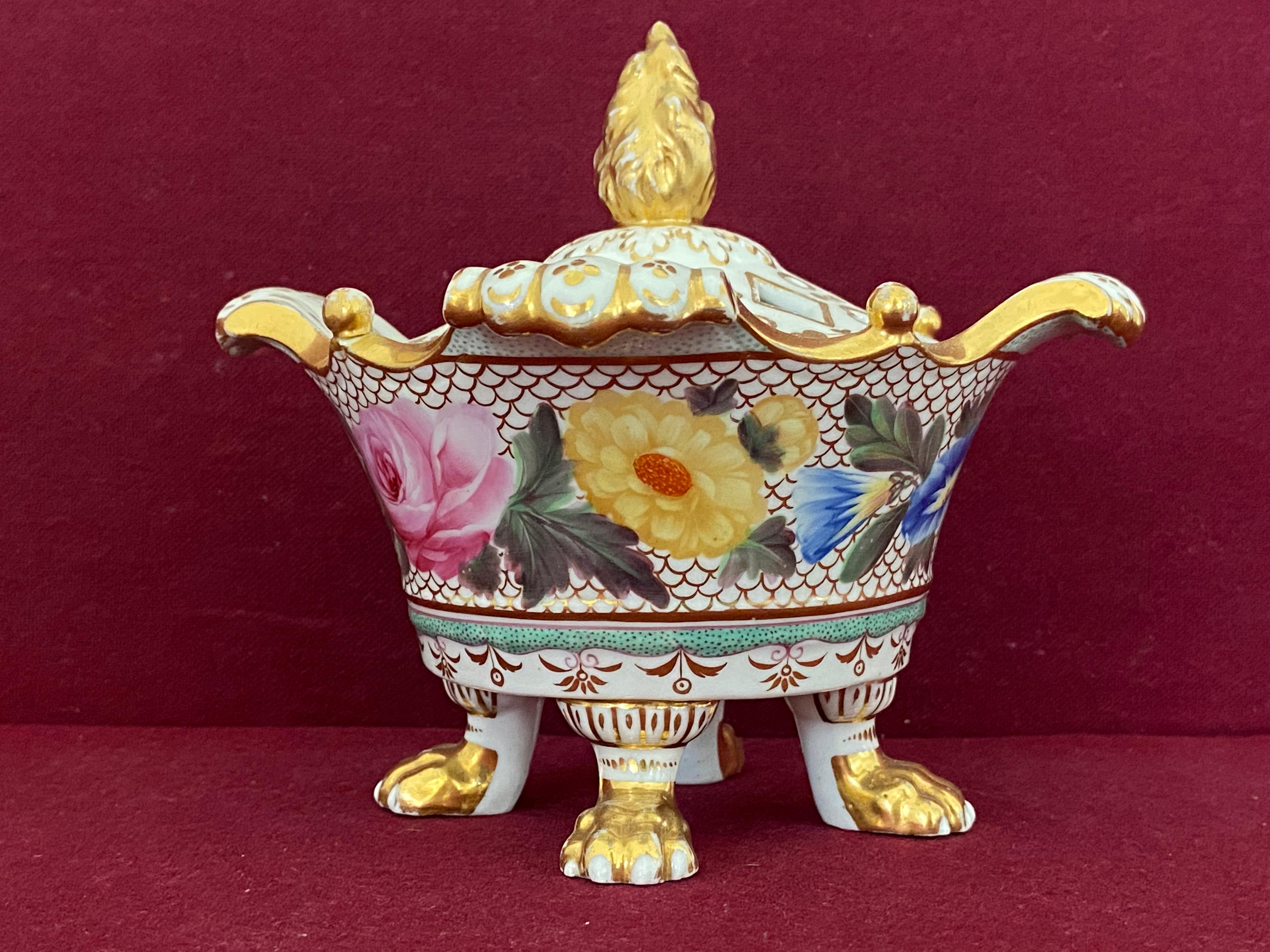 Fine Coalport Porcelain Pot Pourri Vase, c.1815 1