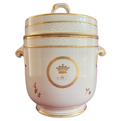 A fine Derby Porcelain Ice Pail and Cover c.1790
