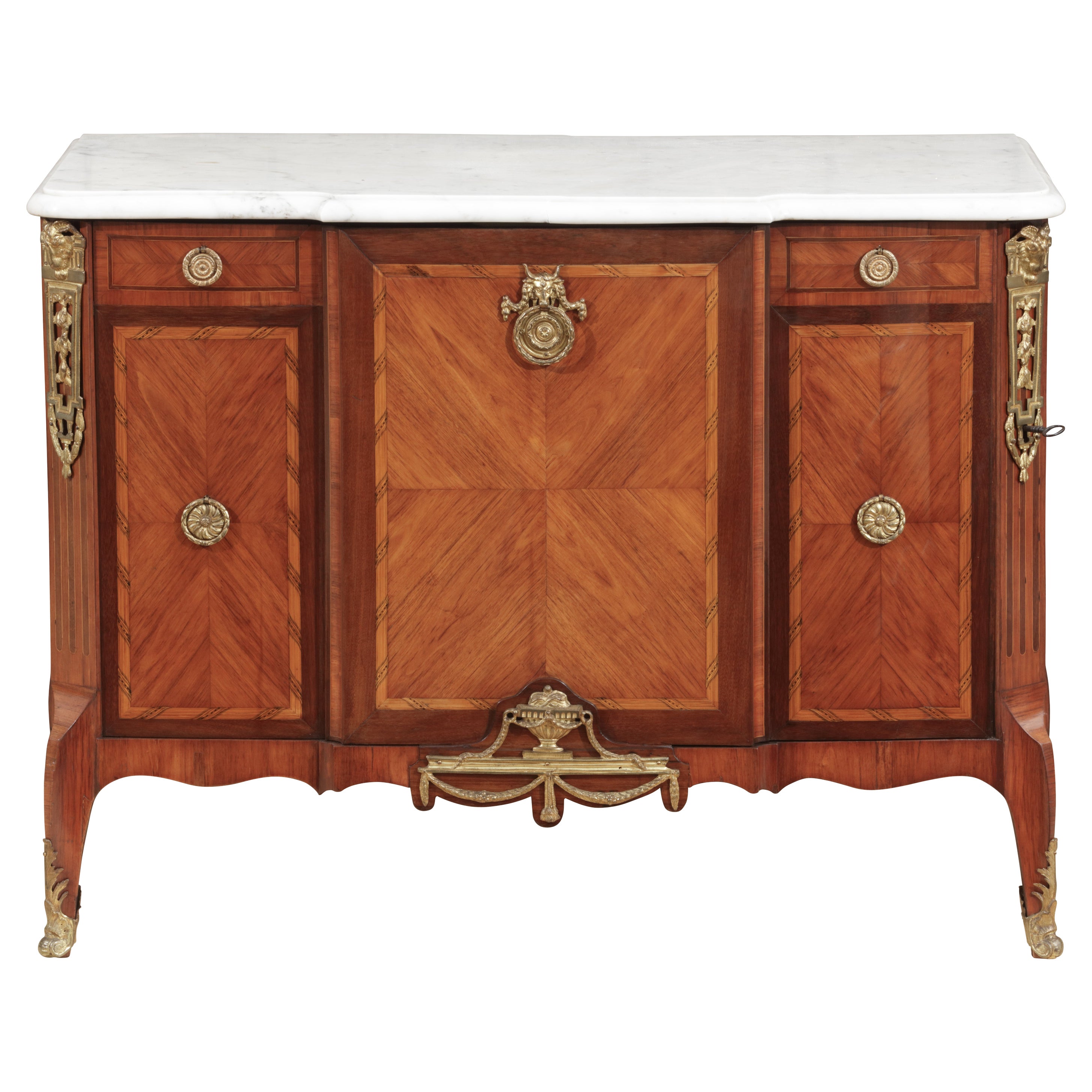 Fina cómoda holandesa atribuida al taller de Matthijs Horrix, hacia 1770-1780 en venta