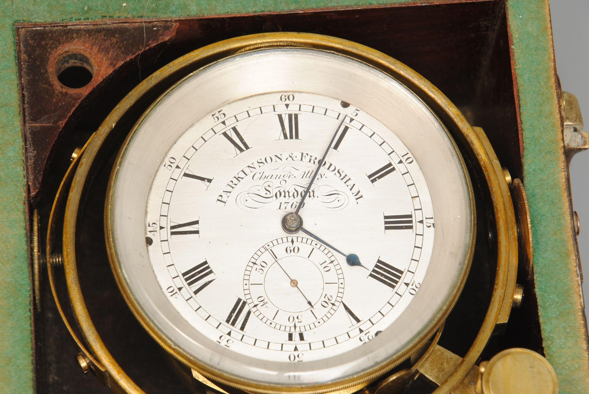 English A Fine Early 19th Century Marine Chronometer By Parkinson And Frodsham For Sale