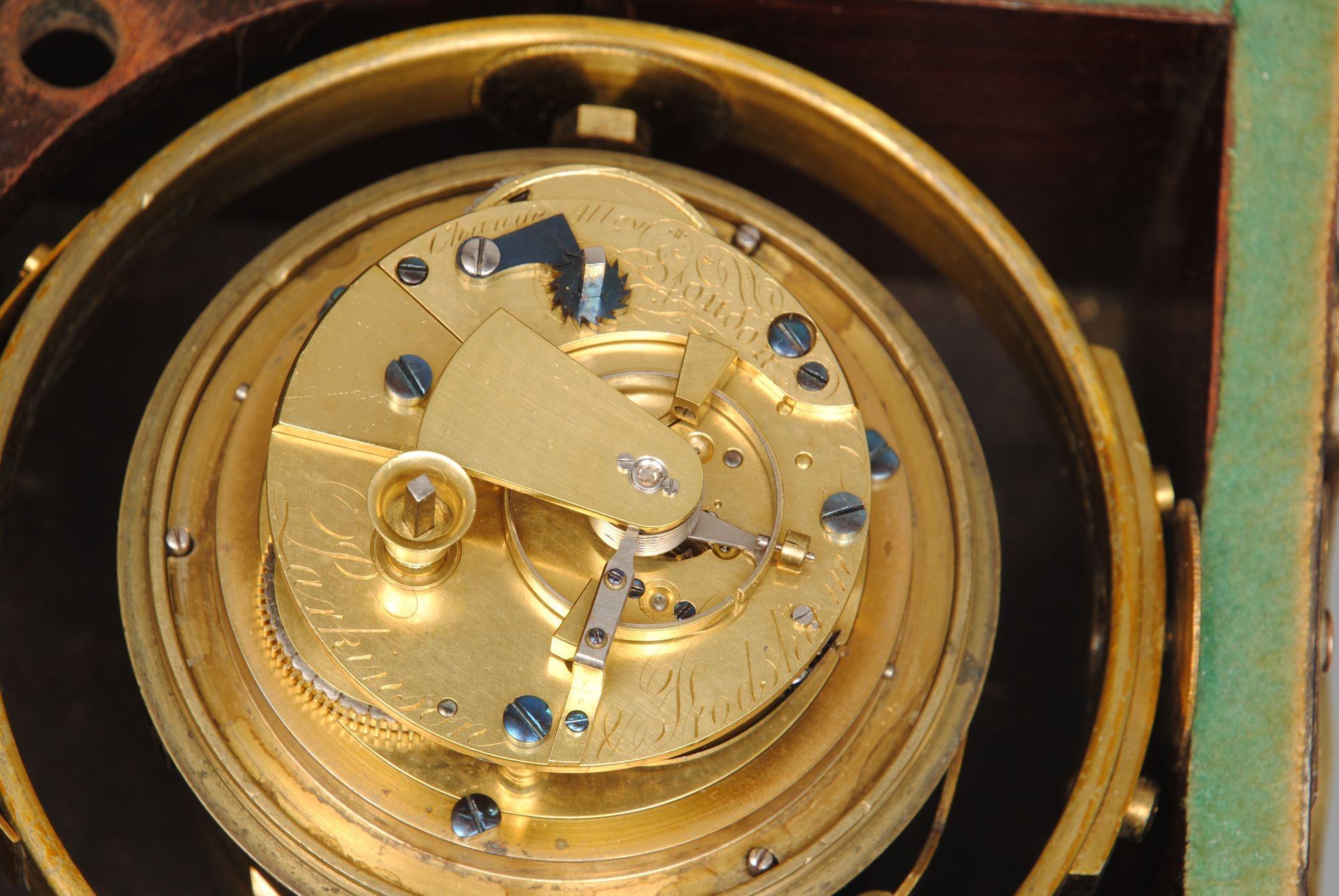 A Fine Early 19th Century Marine Chronometer By Parkinson And Frodsham For Sale 1