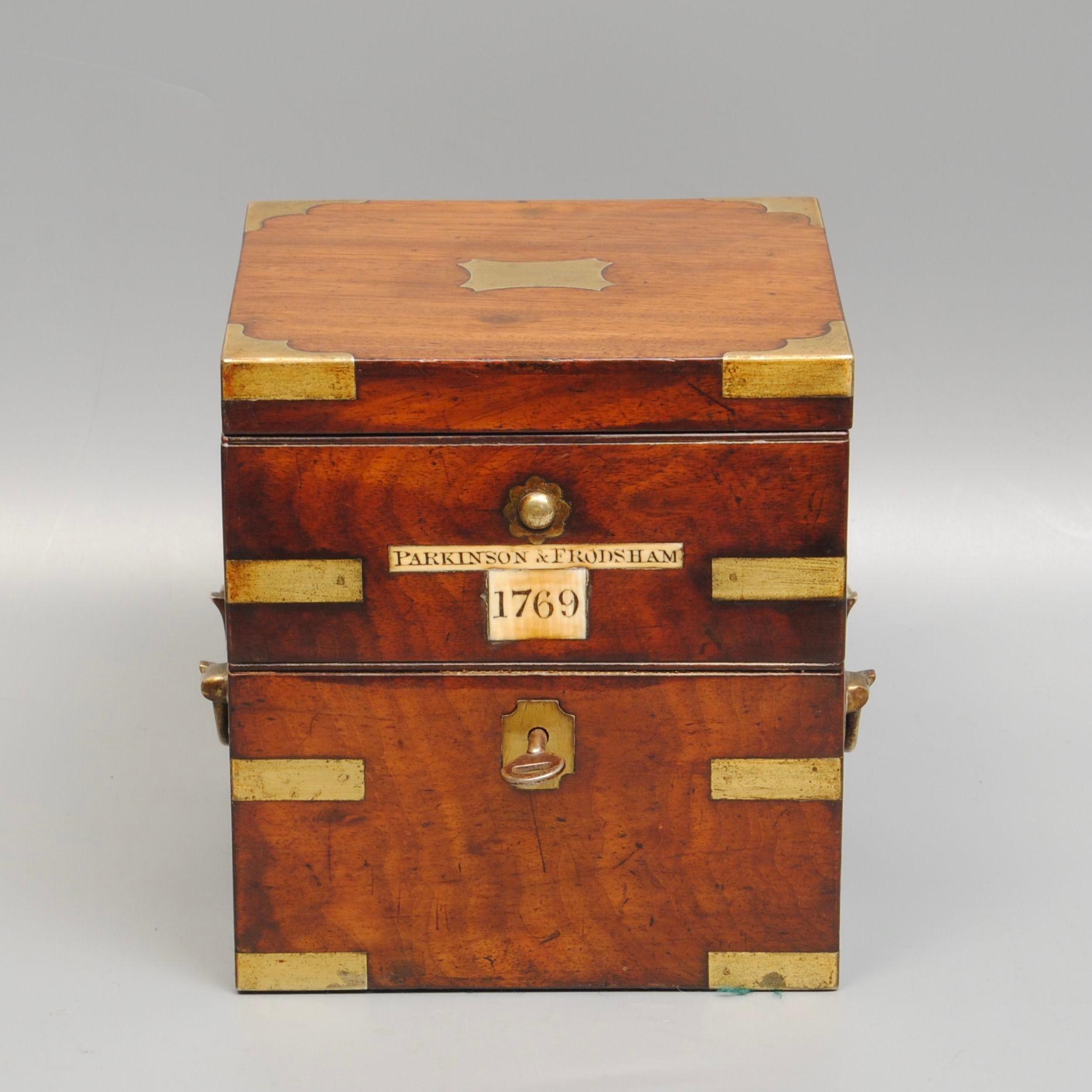 A Fine Early 19th Century Marine Chronometer By Parkinson And Frodsham For Sale 4