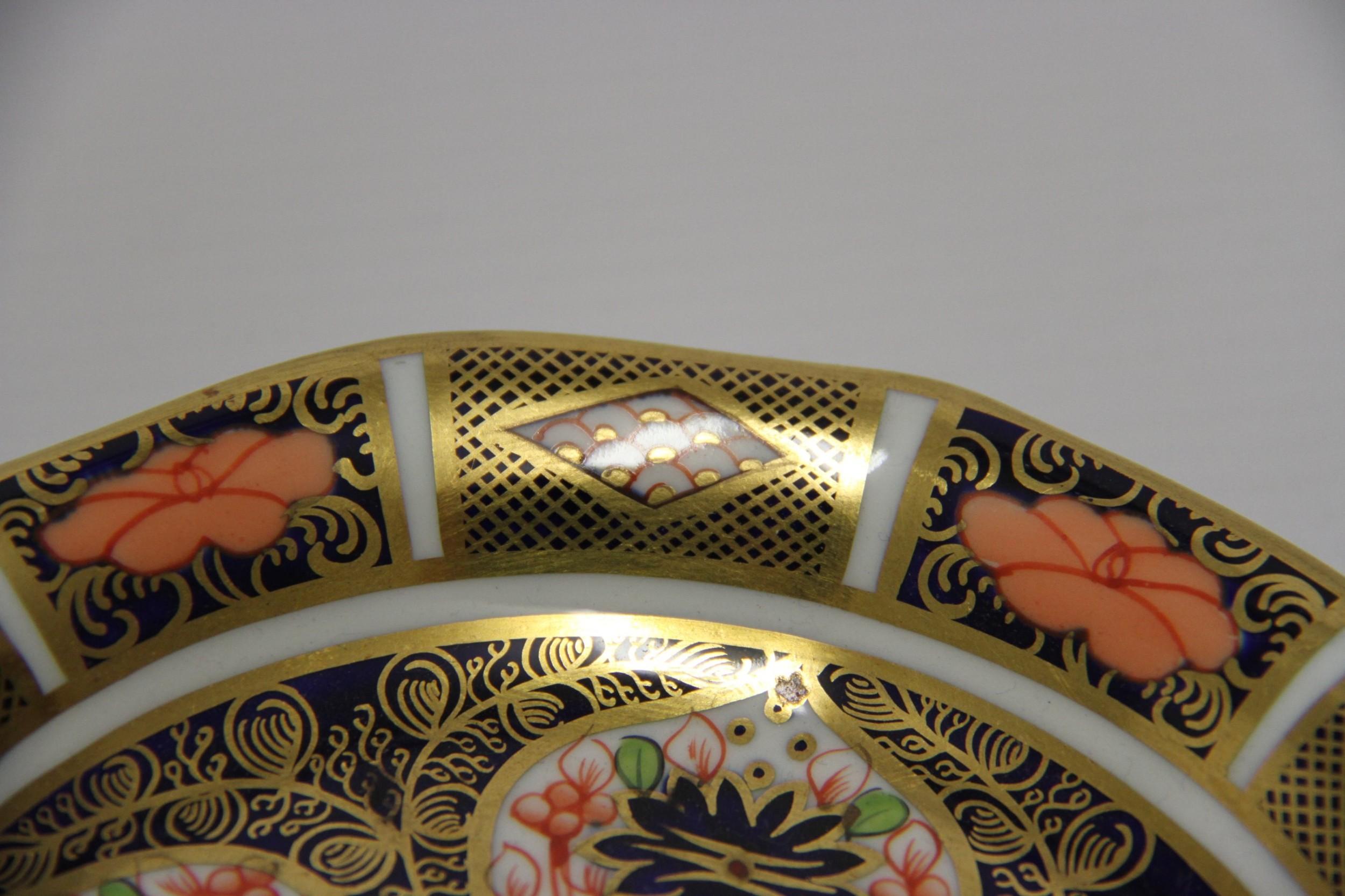  Early 20th C. Set of 6 English Hand Painted Imari Pattern Crown Derby Tea Set For Sale 2