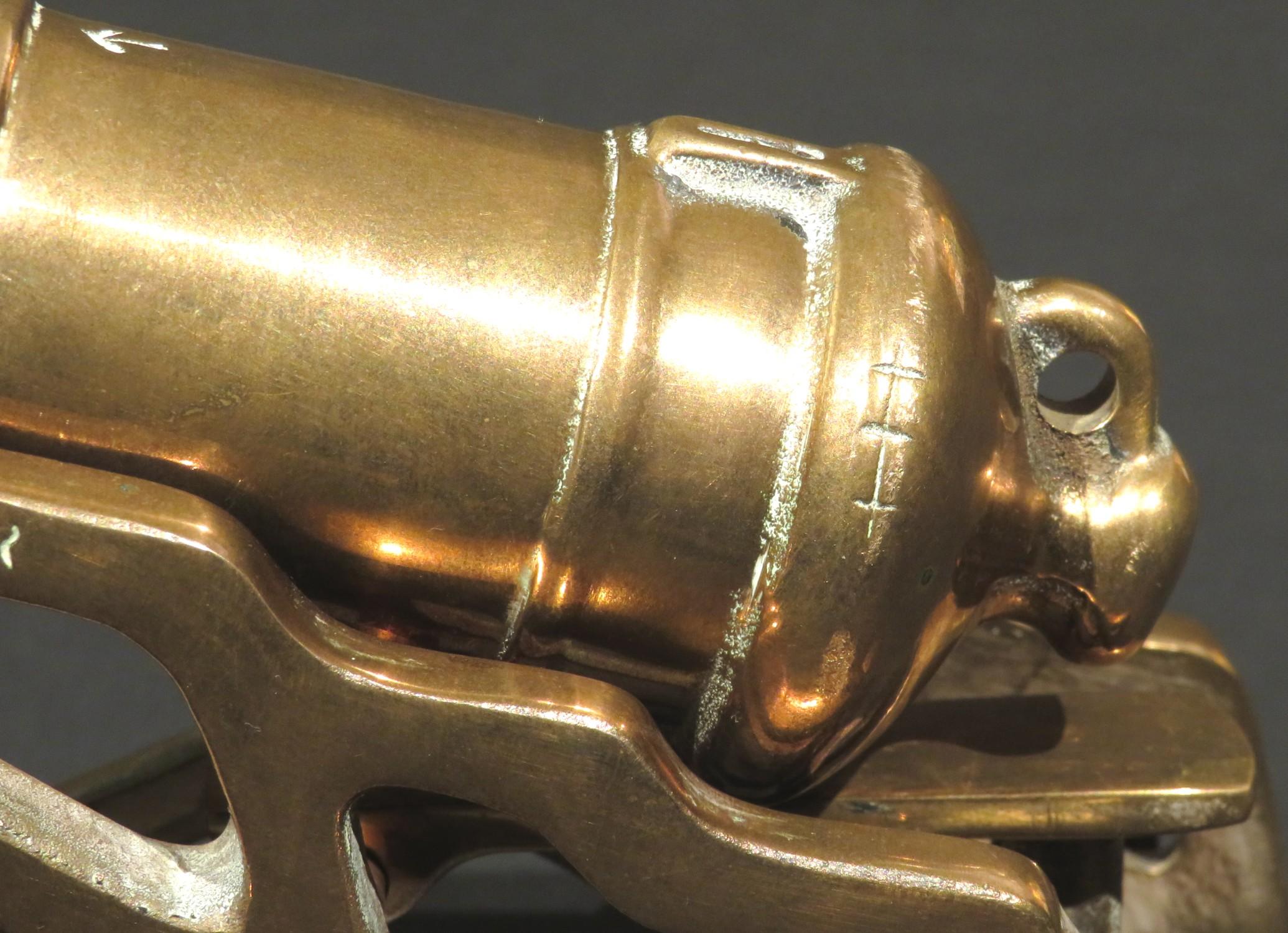 Feines Modell eines britischen 24-Pounder-Rauchbore-Kanonen mit Muzzle-Loading aus dem 19. Jahrhundert im Angebot 3