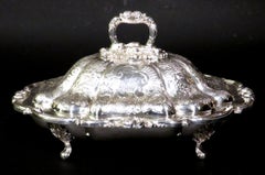 A Fine Early 20th Century Silver Plated Entrée Dish, England Circa 1900