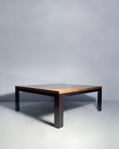 A Fine Edward Wormley Coffee Table for Dunbar in Exotic Burl