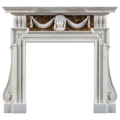 A Fine Eighteenth Century Palladian Fireplace after a Design by Inigo Jones