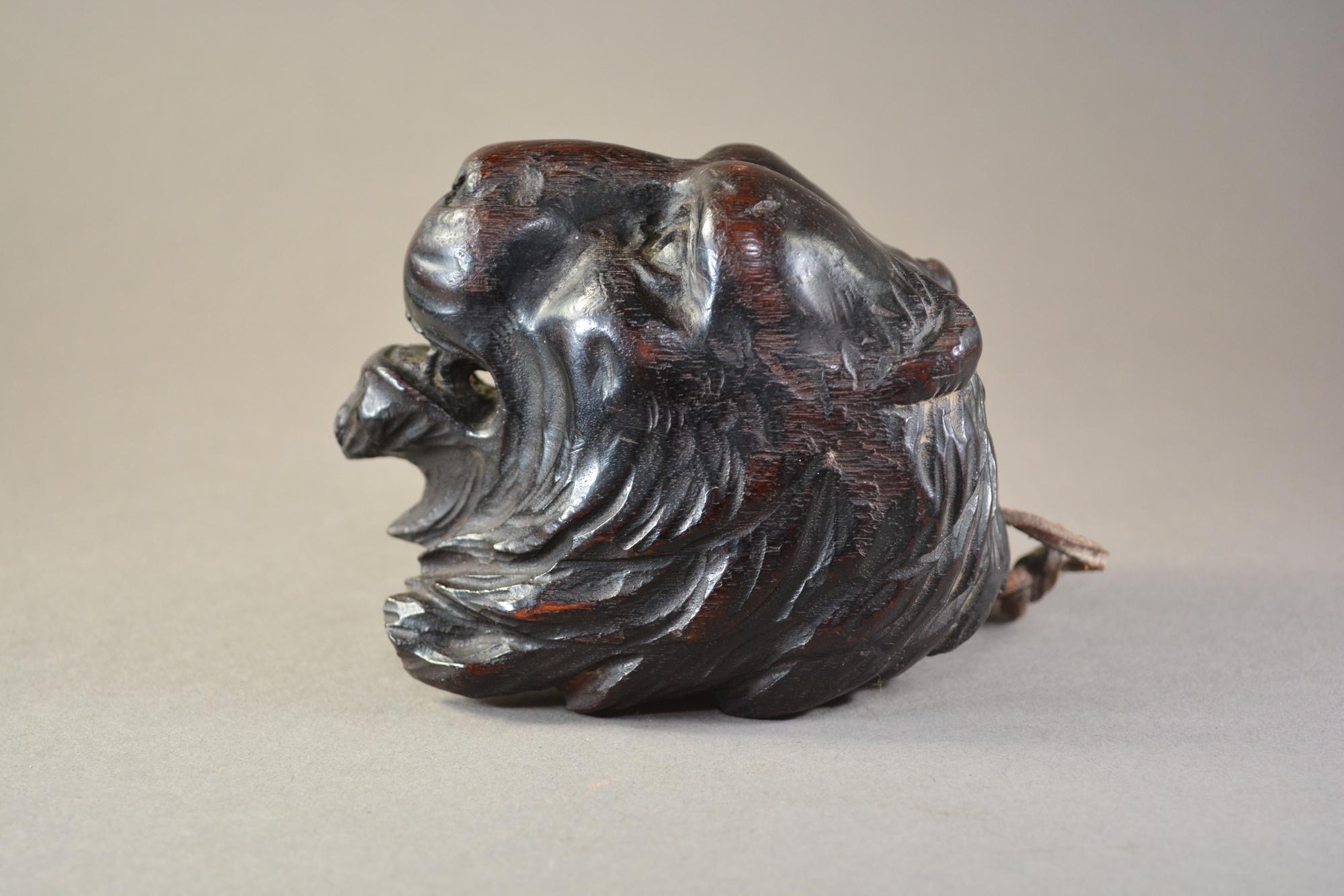 Hand-Carved Fine English Antique Lions Head Corbel For Sale