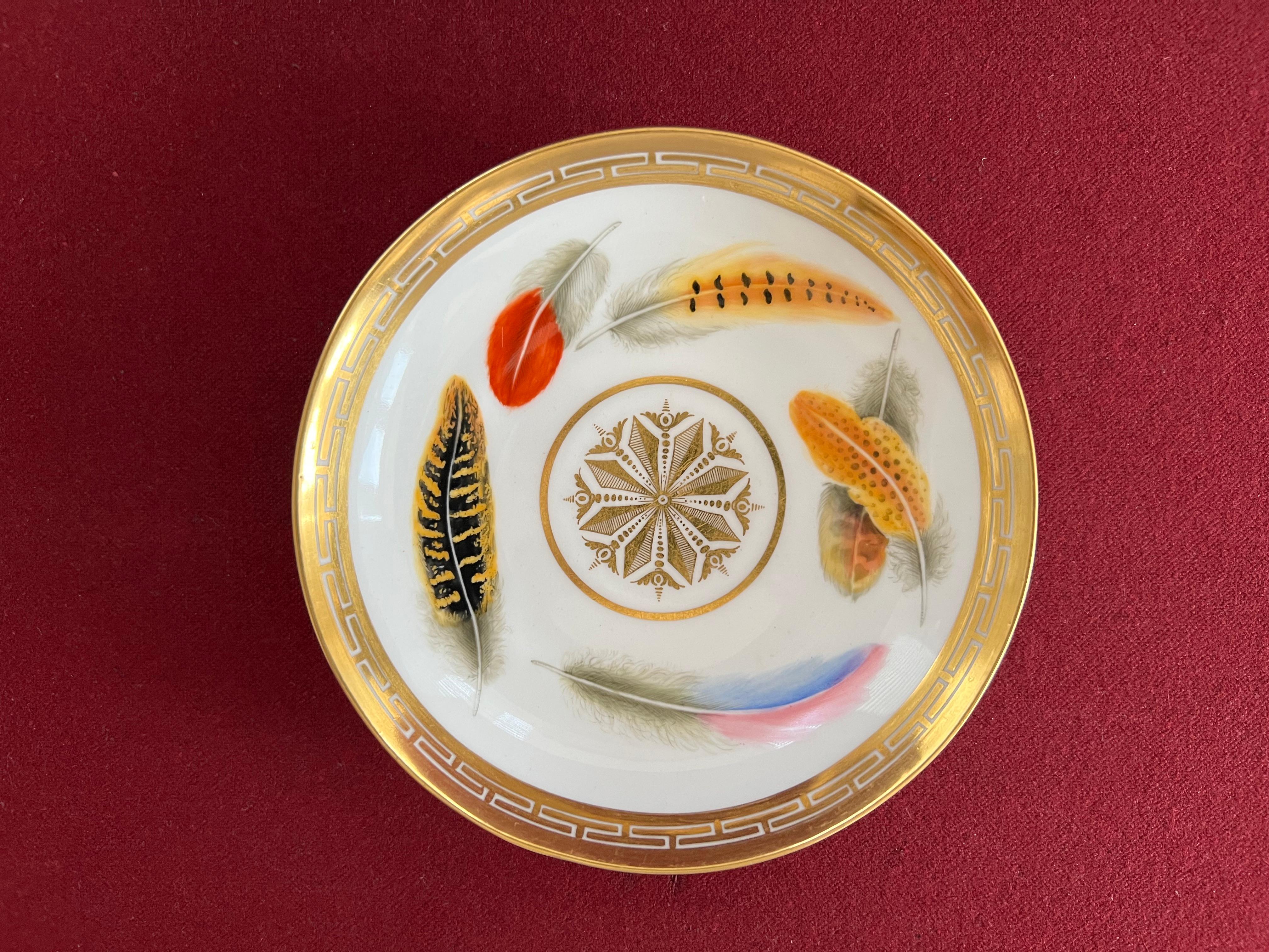 Fine Flight & Barr Worcester Porcelain Teacup & Saucer, circa 1800 In Good Condition In Exeter, GB