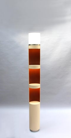 Fine French 1960's Illuminated Column by Jean Perzel