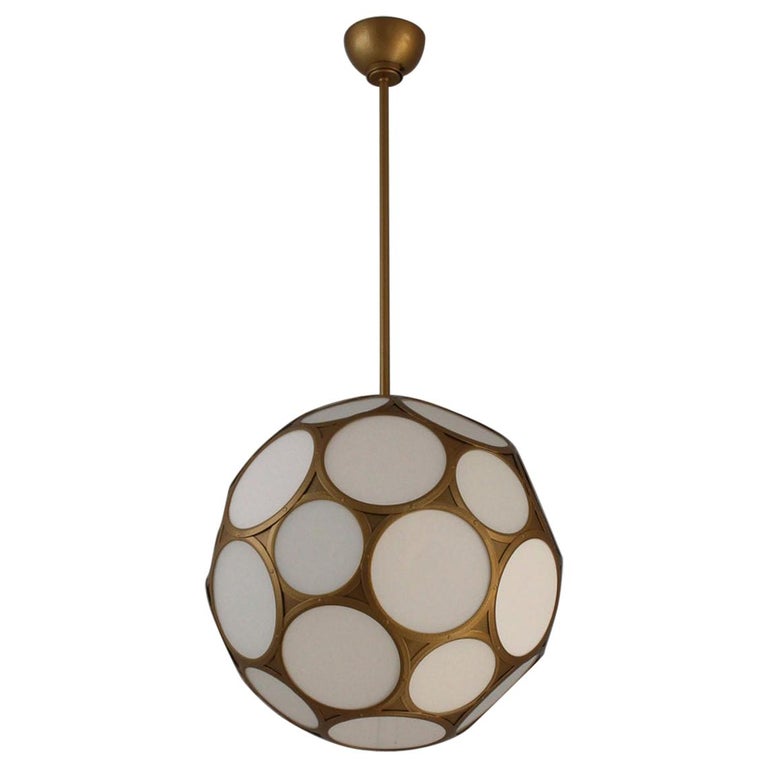 Fine French 1960s Pendant by Jean Perzel For Sale