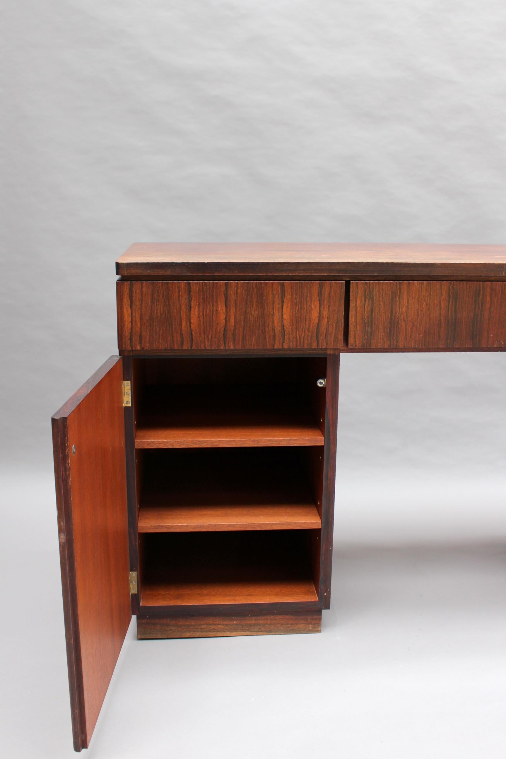 Fine French 1970s Desk-Console-Commode For Sale 10