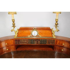 Fine French 19th Century Louis XV Style Tulipwood and Ormolu-Mounted Ladies Desk