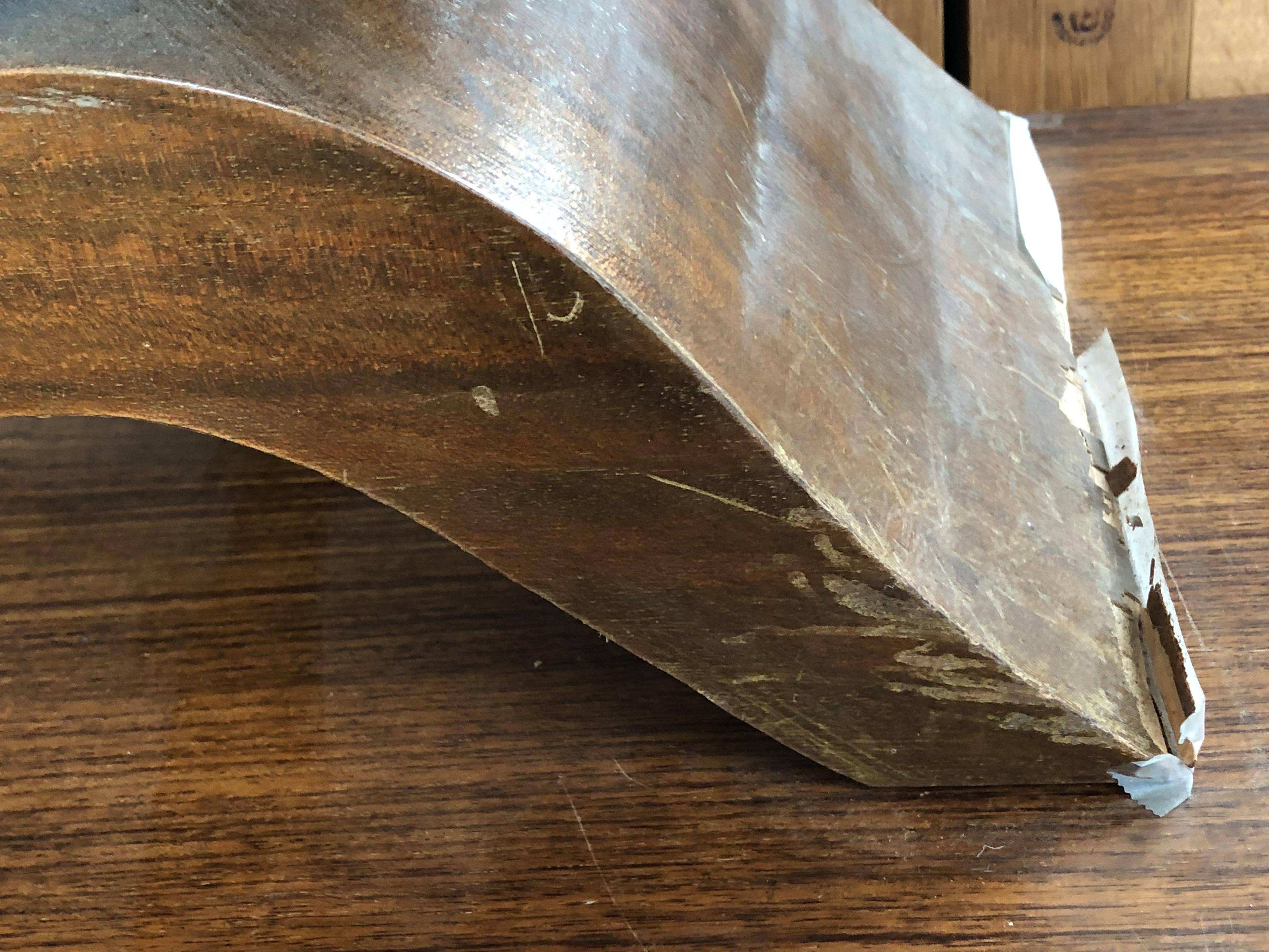 Un fino tocador francés Art Deco con espejo y caoba en venta 5