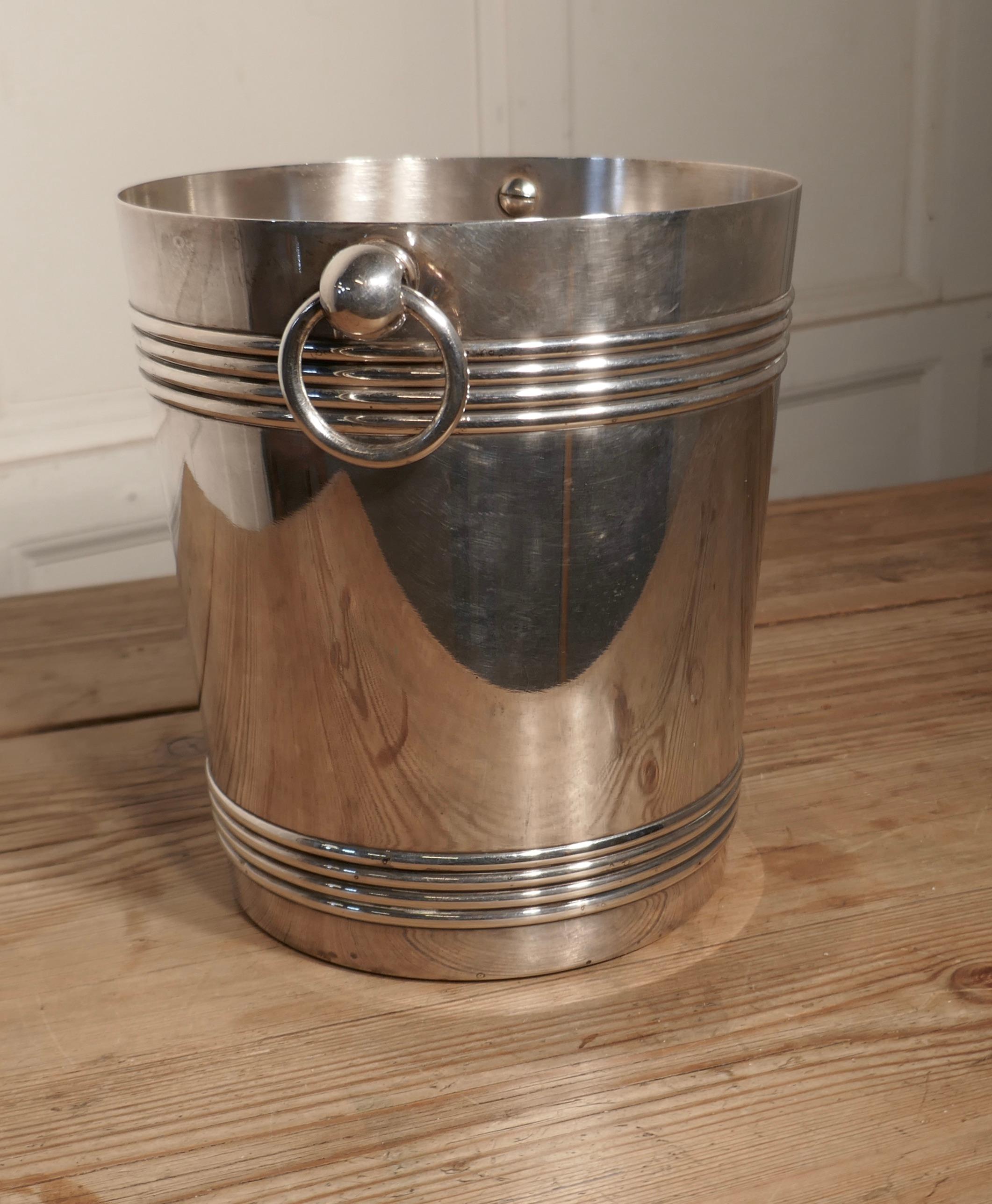 20th Century Fine French Art Deco Style Wine Cooler, by Gallia