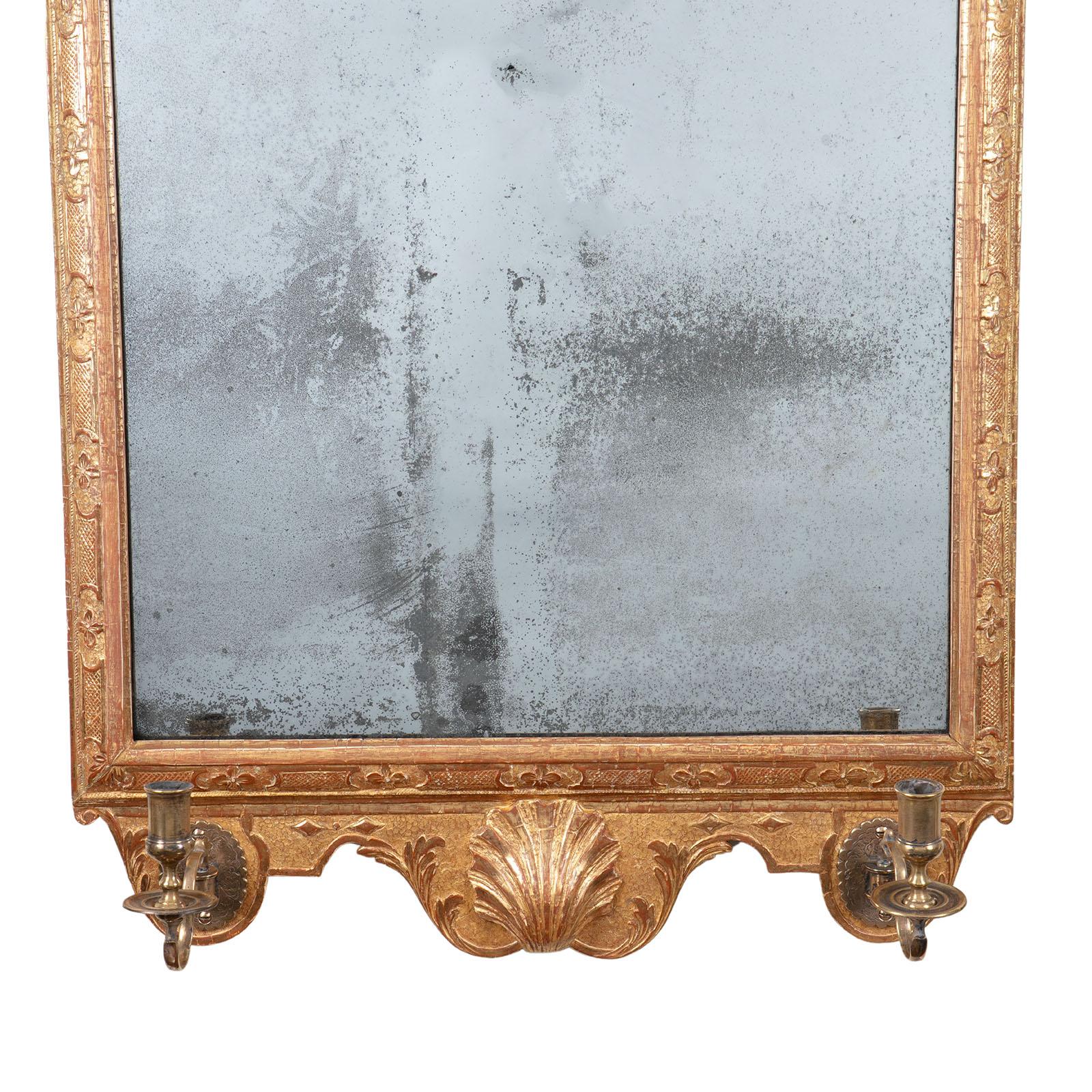 Doré Miroir de Girandole en vermeil de George I en vente
