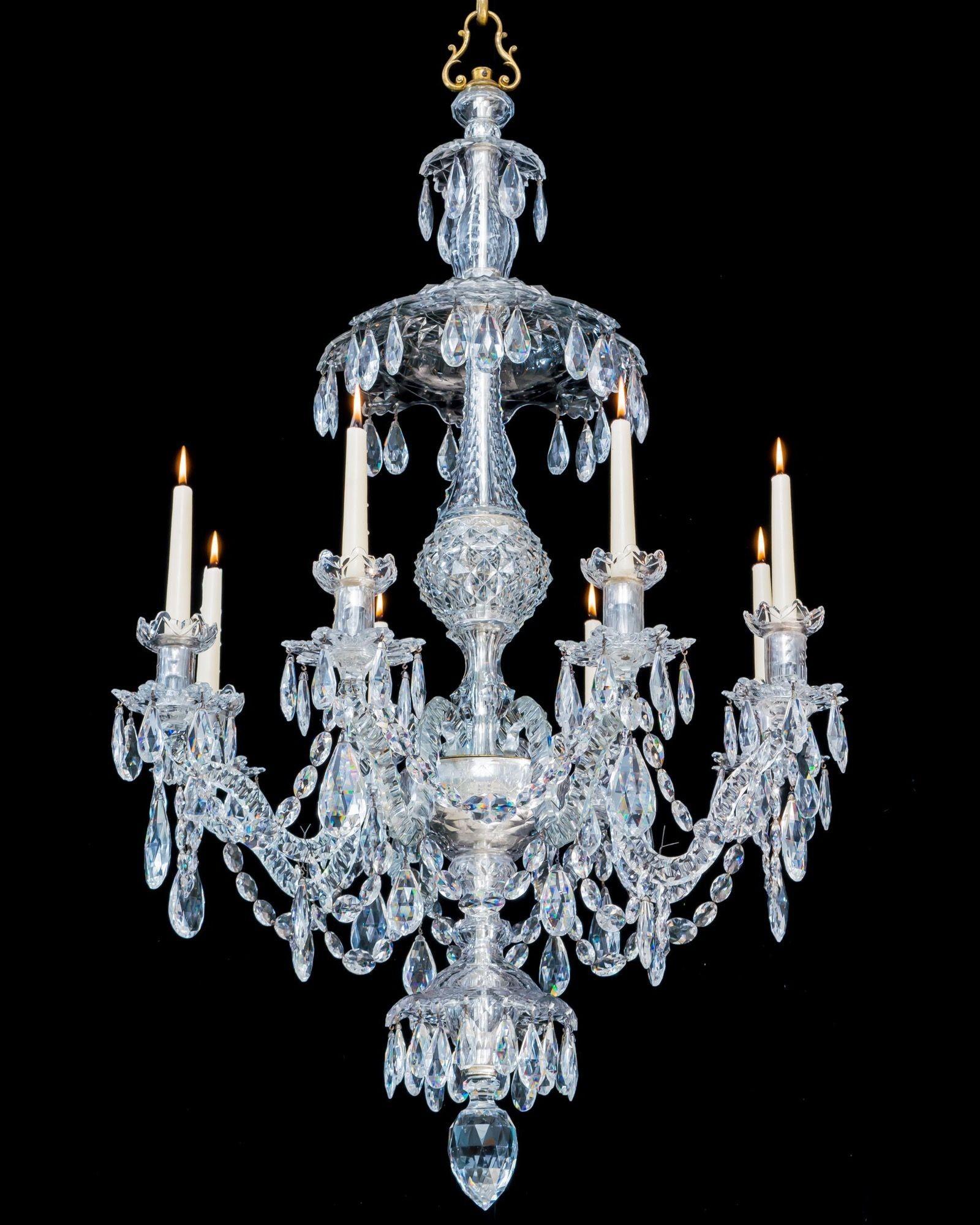 Inglese A Fine George Iii Chandelier By Christopher Heady in vendita