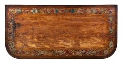 A Fine George III Painted Satinwood Card Table, 18th Century
