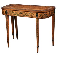 Wood Card Tables and Tea Tables