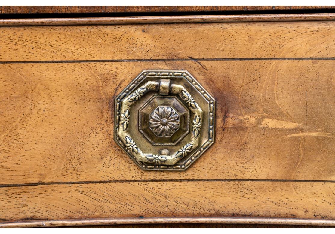 A Fine George III Serpentine Chest For Sale 1