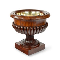 A fine George IV mahogany wine cooler attributed to Gillows