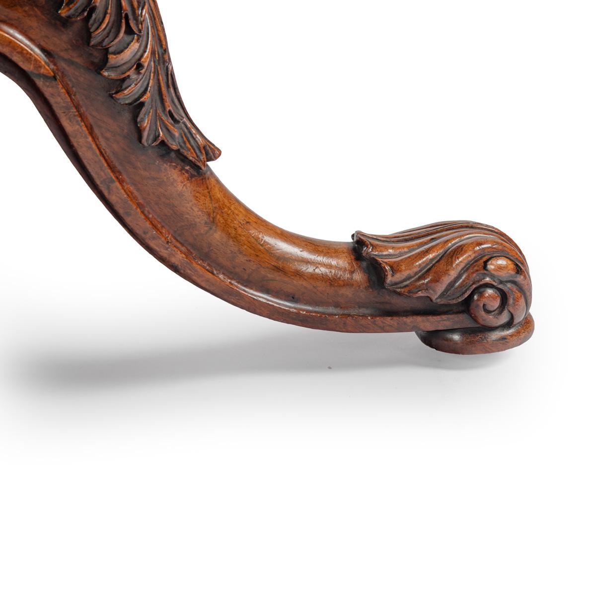 A Fine George IV Period Breakfast Table, Stamped by Maker Gillows of Lancaster For Sale 4