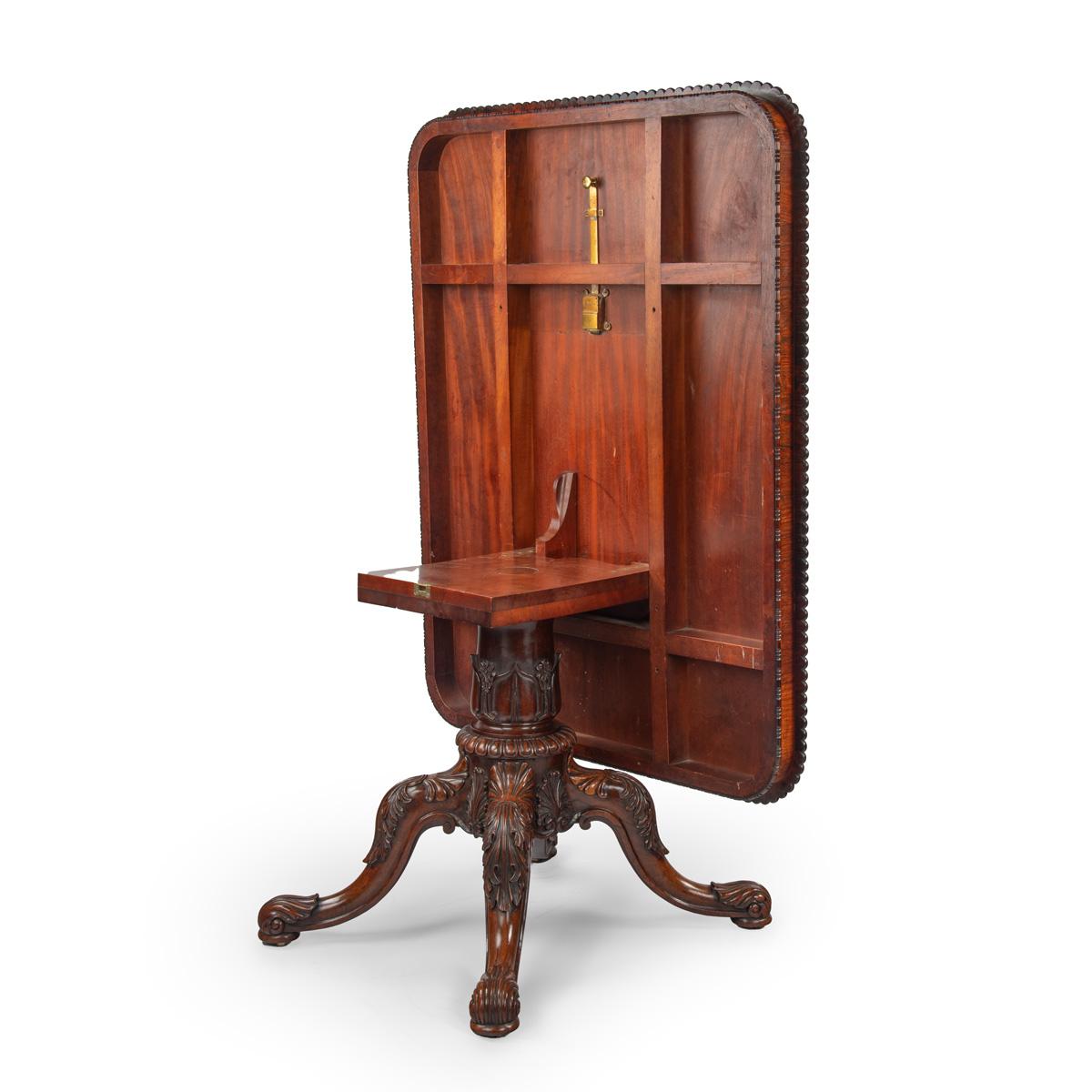 19th Century A Fine George IV Period Breakfast Table, Stamped by Maker Gillows of Lancaster For Sale