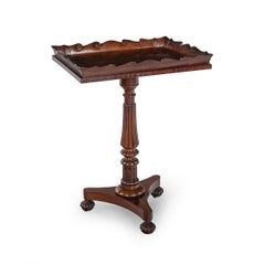 A Fine George IV Period Mahogany Tray Top Tripod Table by Gillows, c.1825