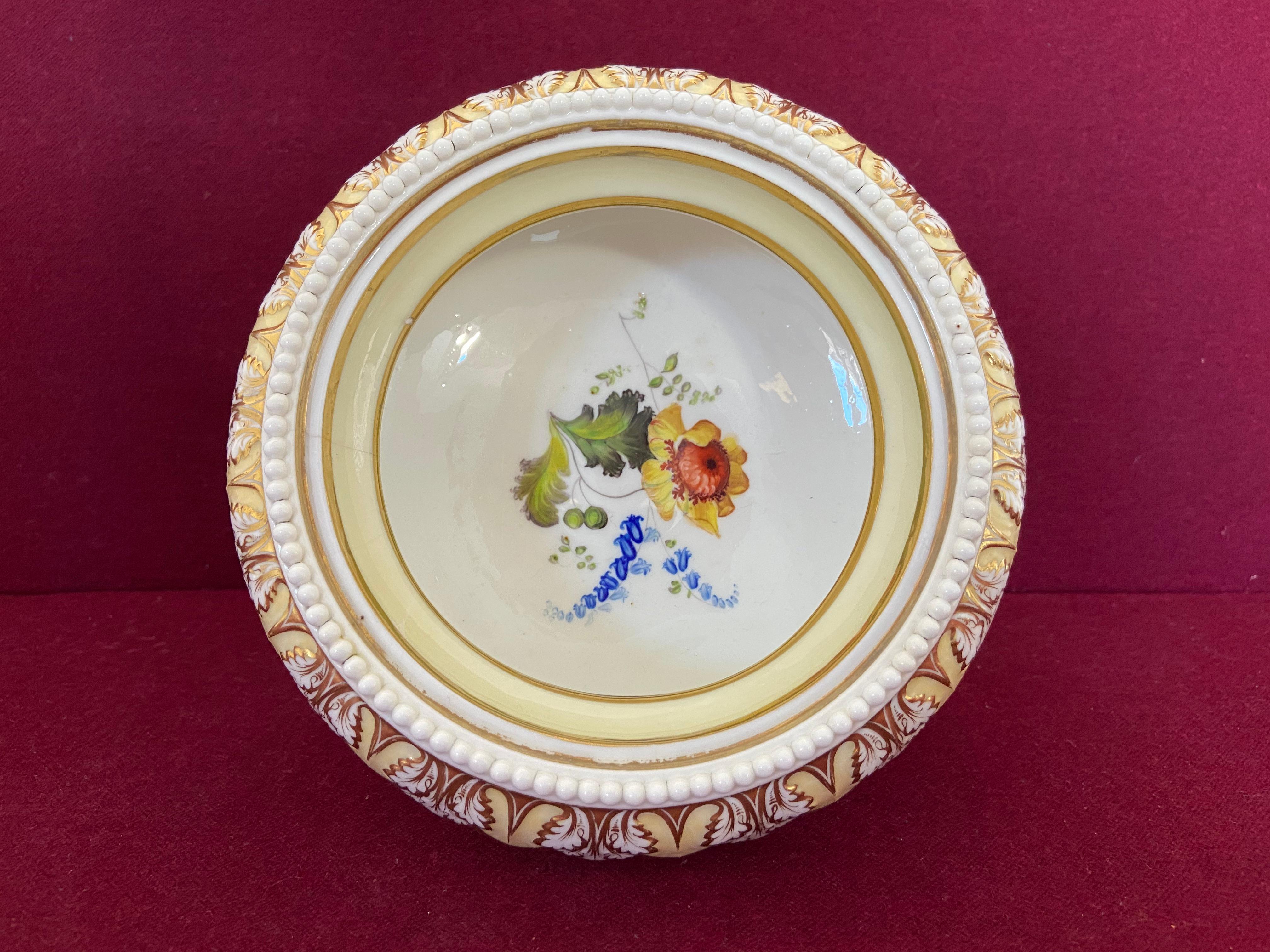 19th Century A fine H & R Daniel porcelain comport c.1830