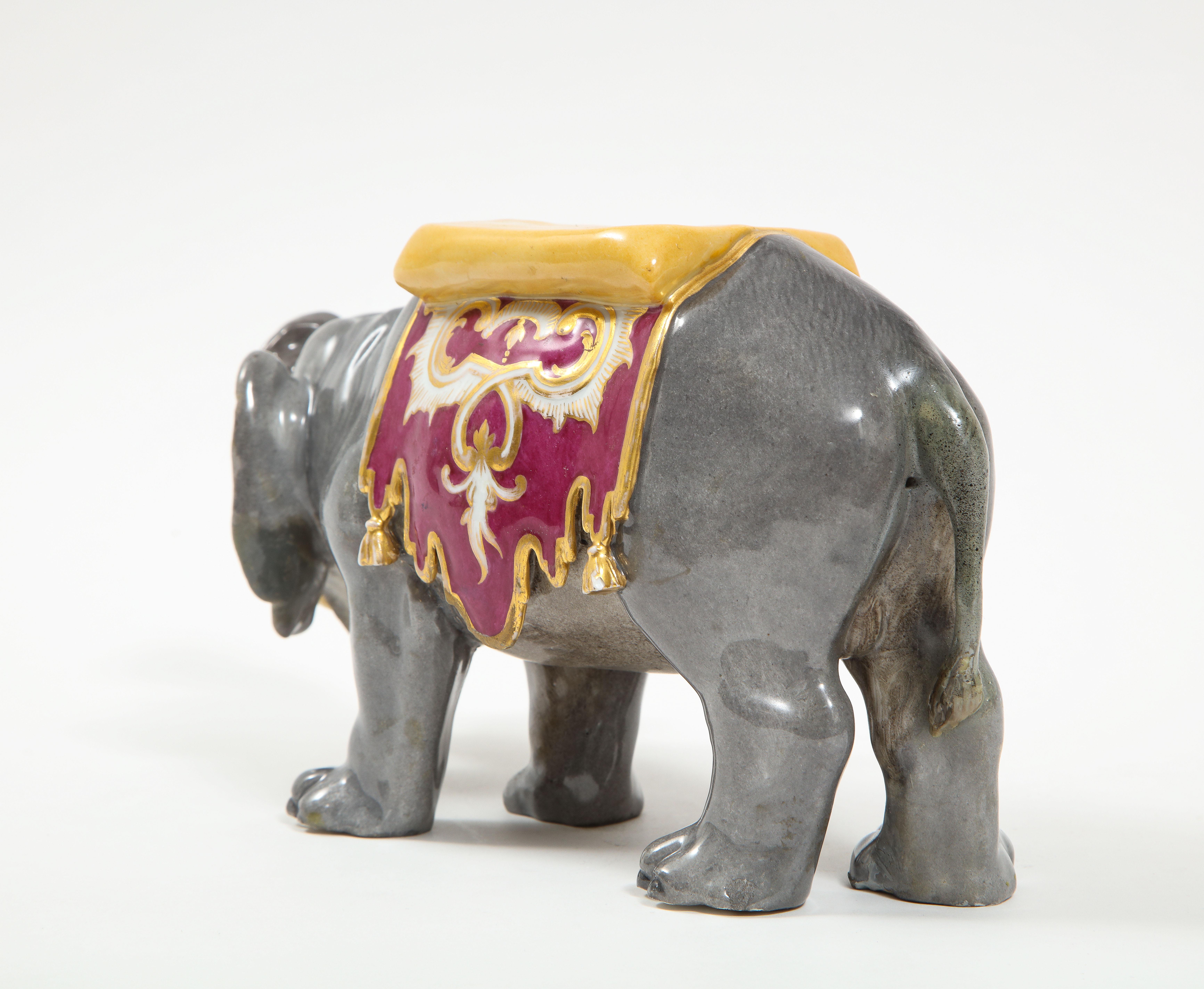 elephant with saddle