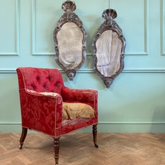 Paire de miroirs raffinés et impressionnants du XIXe siècle