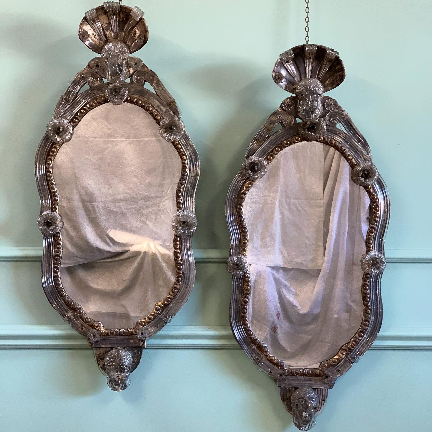 Fine & Impressive Pair of 19th Century Mirrors In Fair Condition In London, GB