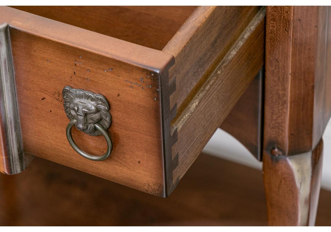 Table d'appoint italienne en bois fruitier en vente 5