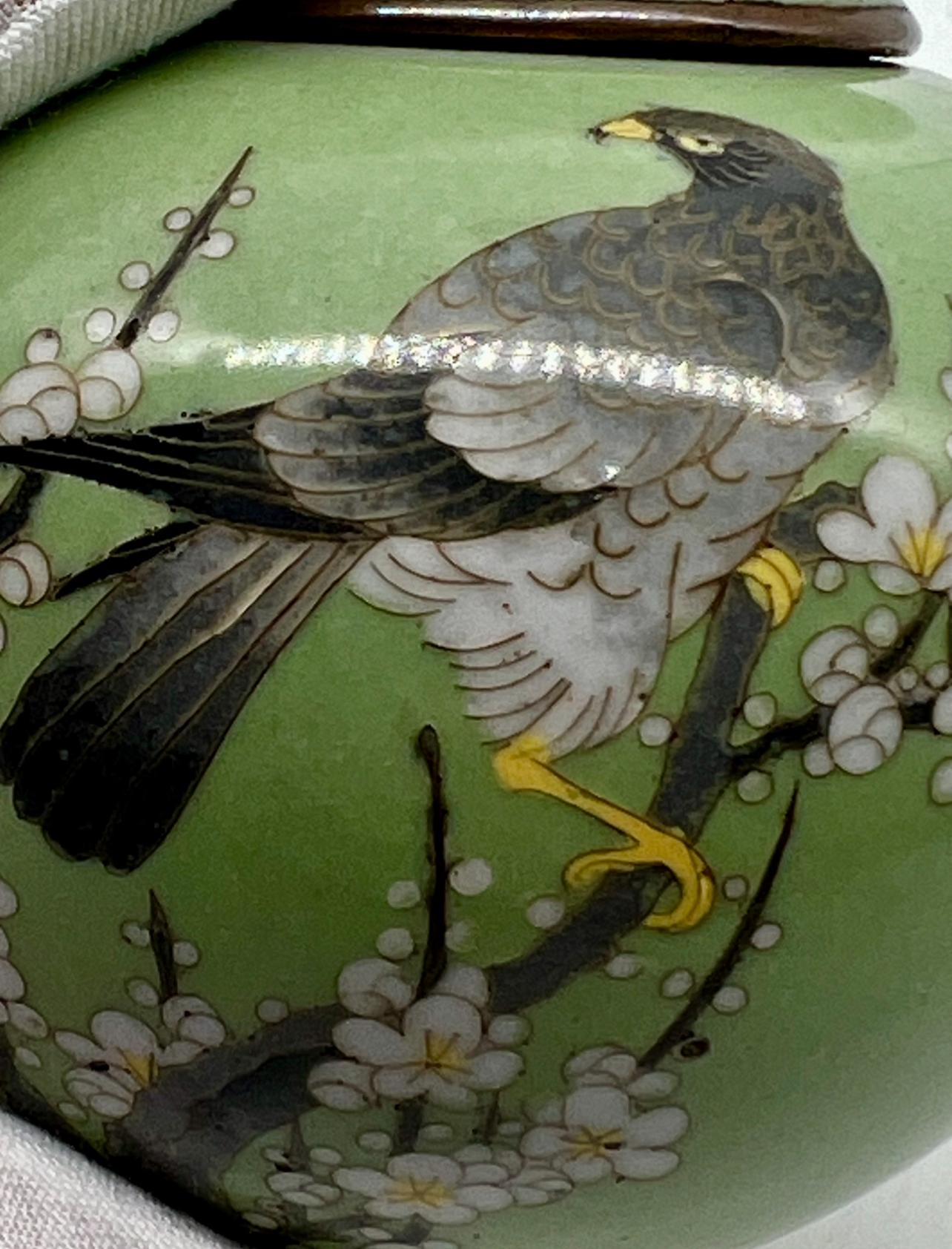 A Fine Japanese Cloisonne Enamel Koro. Meiji period For Sale 9