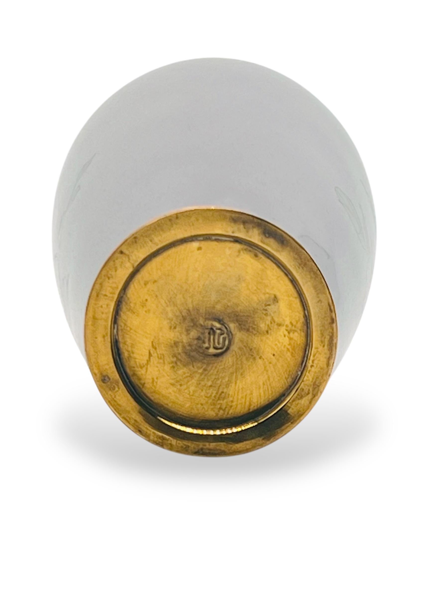 Fino jarrón japonés de esmalte cloisonné de OTA TOSHIRO . Periodo Meiji en venta 4