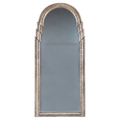 Fine Late 18th Century Silver Gilt Pier Glass Mirror