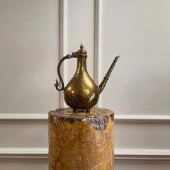 A fine late eighteenth century Mughal bronze Ewer