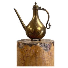 A fine late eighteenth century Mughal bronze Ewer
