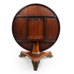 Ein feiner Amboyna-Tisch aus der späten Georg-IV-Periode, um 1830