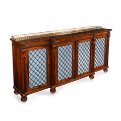 A Fine Late Regency Breakfront Side Cabinet by Gillows, c.1825