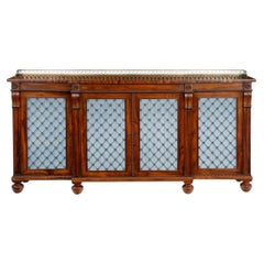 A Fine Late Regency Breakfront Side Cabinet by Gillows, c.1825