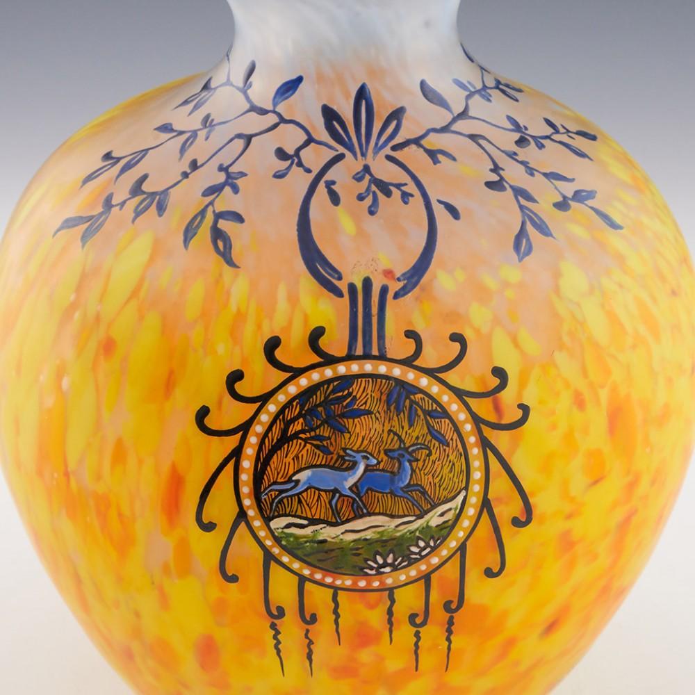 A Fine Legras Enamelled Cameo Vase, c1925 1