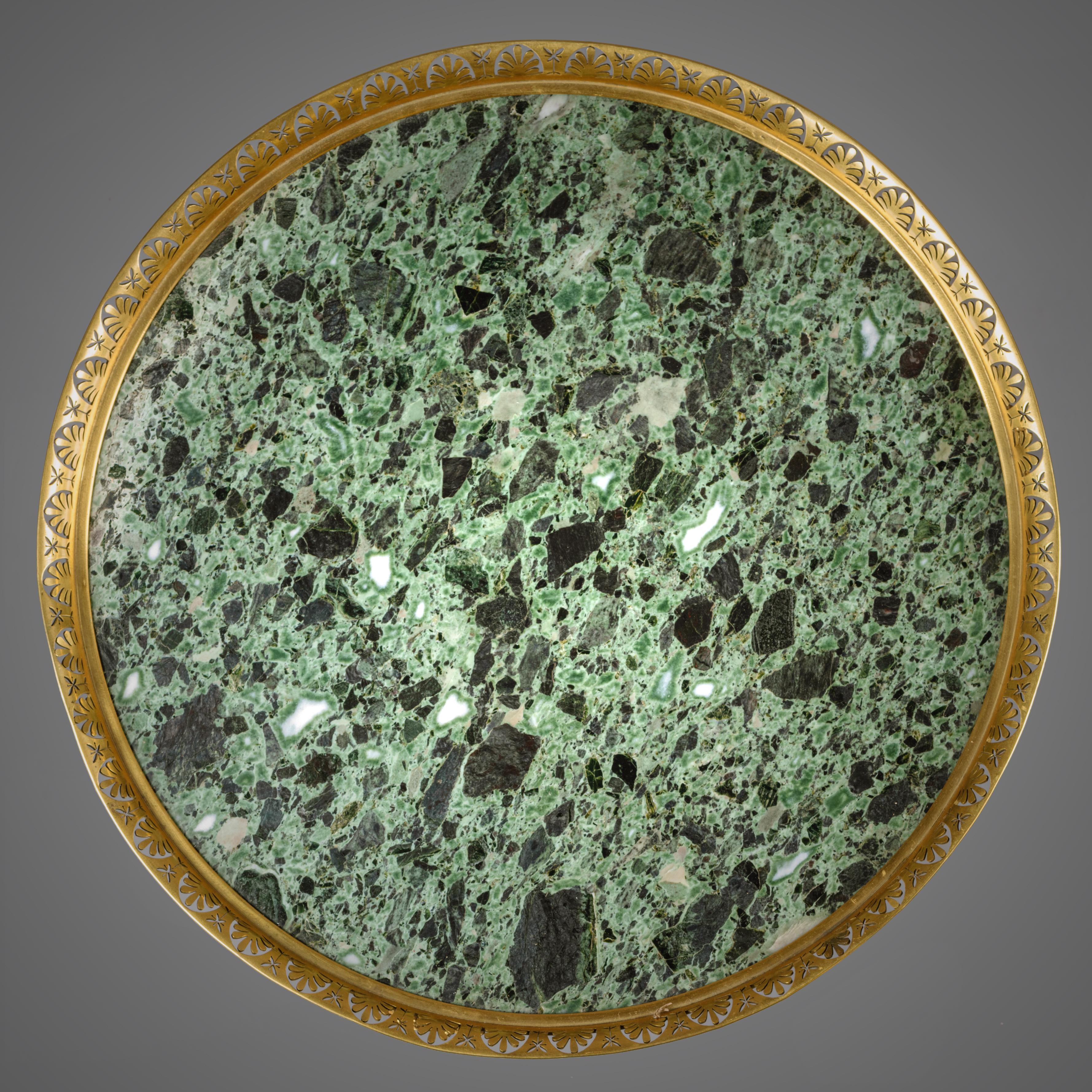 Fine Louis XVI Style Gilt-Bronze Guéridon For Sale 1