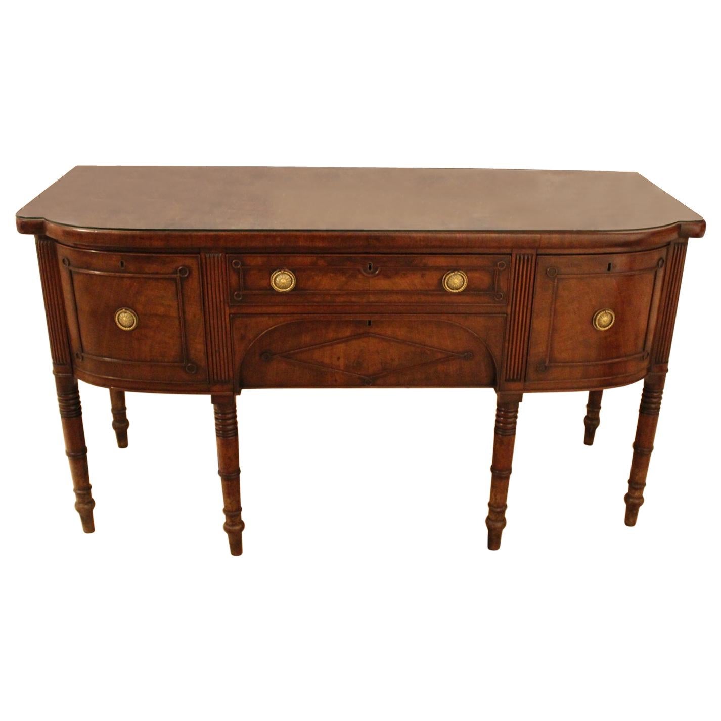 Fine Mahogany Georgian Dining Room Sideboard